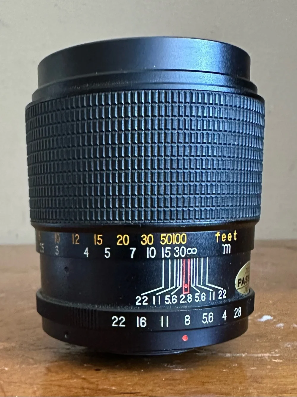 Suntar Auto 1:2.8 135mm Prime Telephoto Camera Lens for Pentax Screw Mount